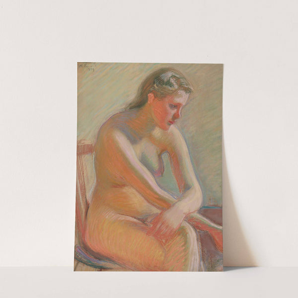 Nude (1909) by Magnus Enckell