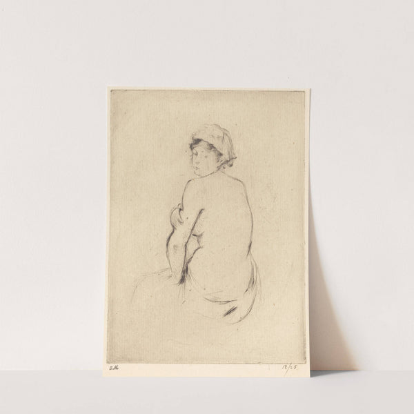 Nude (1888-1890) by Berthe Morisot