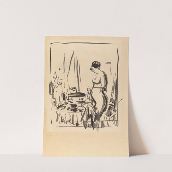 Nude at a Dressing Table by Rik Wouters