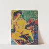 Nude at the Studio (1910) by Ernst Ludwig Kirchner