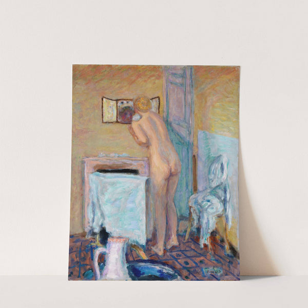 Nude before a Mirror by Pierre Bonnard
