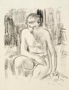 Nude Boy Seated