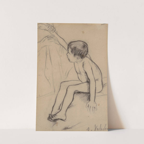 Nude boy by Suzanne Valadon