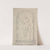 Nude Female Figure in a Niche by Hans Gasser