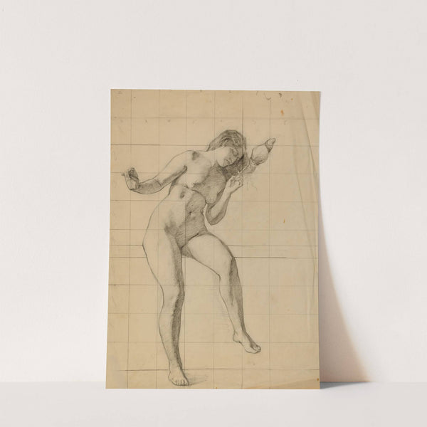 Nude female figure by Louise Cox