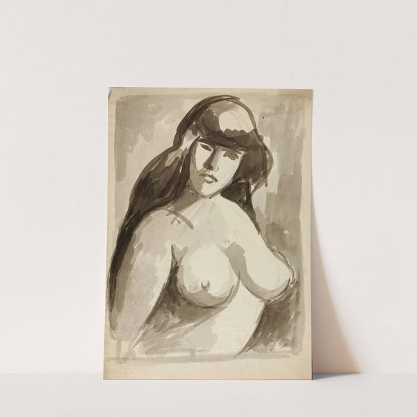 Nude Female Torso (1979) by Carl Newman