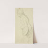 Nude Figure Holding a Fan by Charles French
