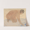 Nude figure on hands and knees (1900–1910) by Auguste Rodin