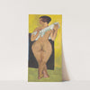 Nude Figure (reverse) (1907) by Ernst Ludwig Kirchner