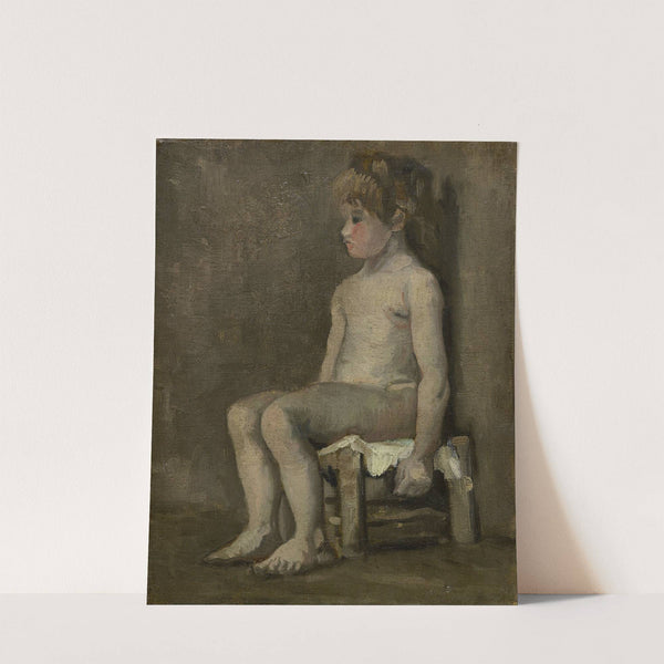 Nude Girl, Seated by Vincent van Gogh