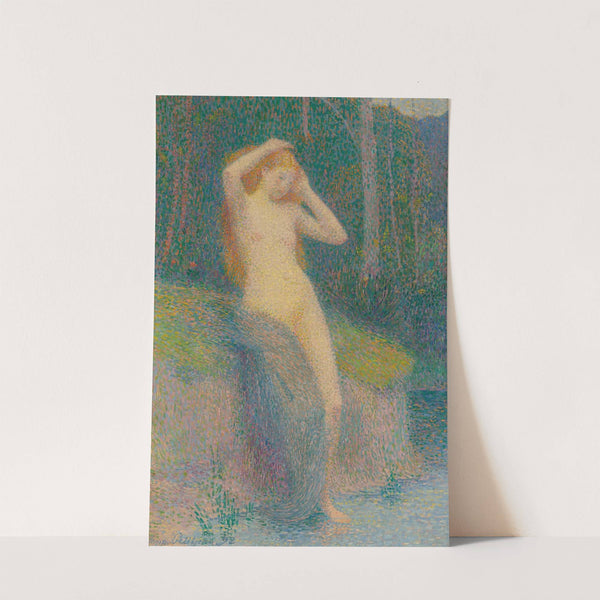 Nude In a Landscape (1892) by Hippolyte Petitjean