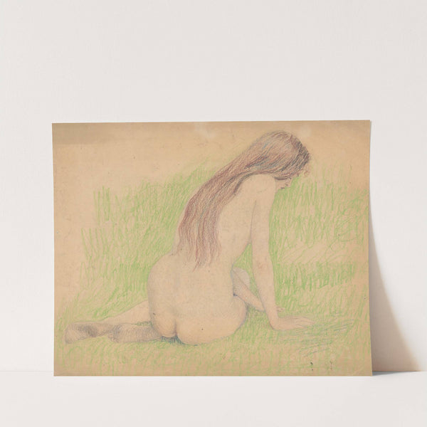 Nude in a Meadow by Ivan Žabota