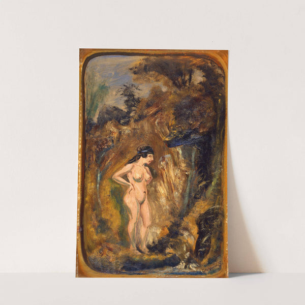 Nude in Forest by Louis Michel Eilshemius