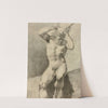 Nude Male Figure by After Correggio