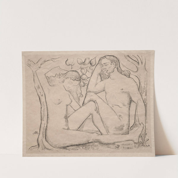 Nude Man and Woman (1900–1925) by Aristide Maillol