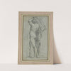 Nude Man Carrying a Rudder on His Shoulder by Titian