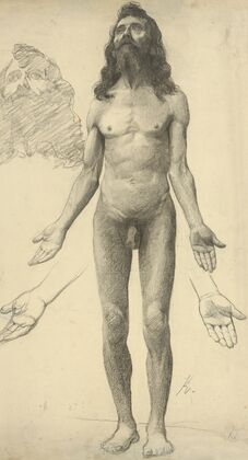 Nude man