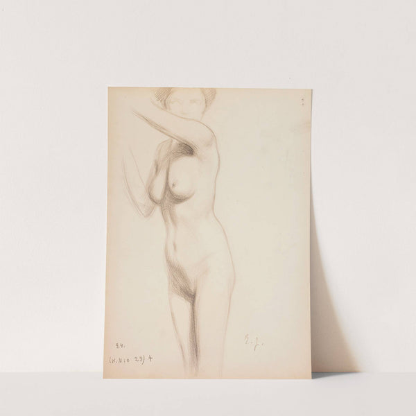 Nude model by Eero Järnefelt