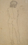 Nude of a boy’s back