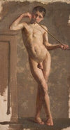 Nude of a standing boy