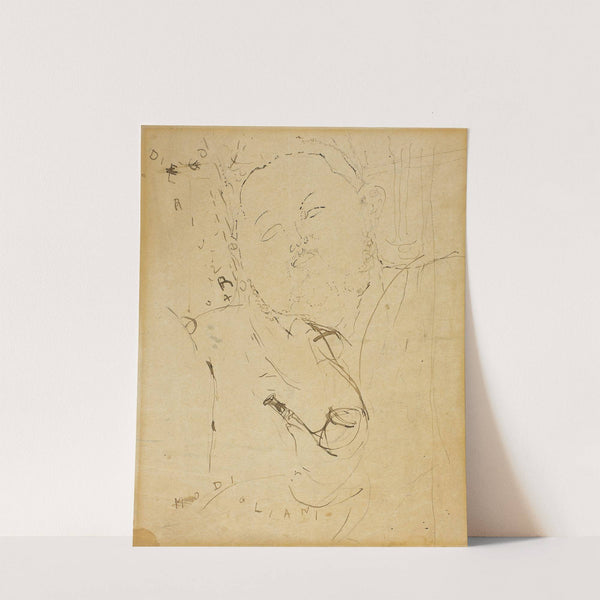 Nude on a Blue Cushion by Amedeo Modigliani