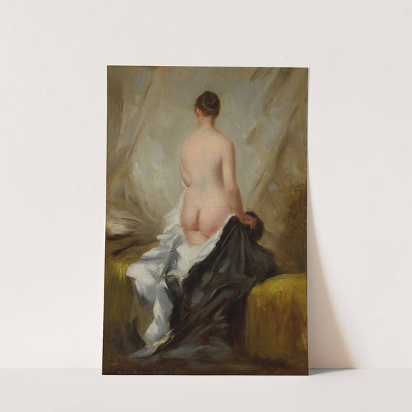 Nude, Seen from Behind by Charles Chaplin
