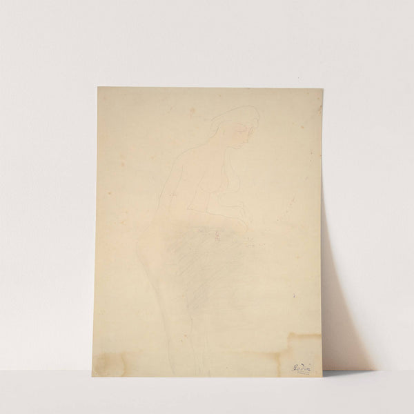 Nude Standing, Right Profile by Auguste Rodin
