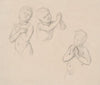 Nude studies of boys for the figures of angels in the painting ‘The Immaculate Conception of the Blessed Virgin Mary’