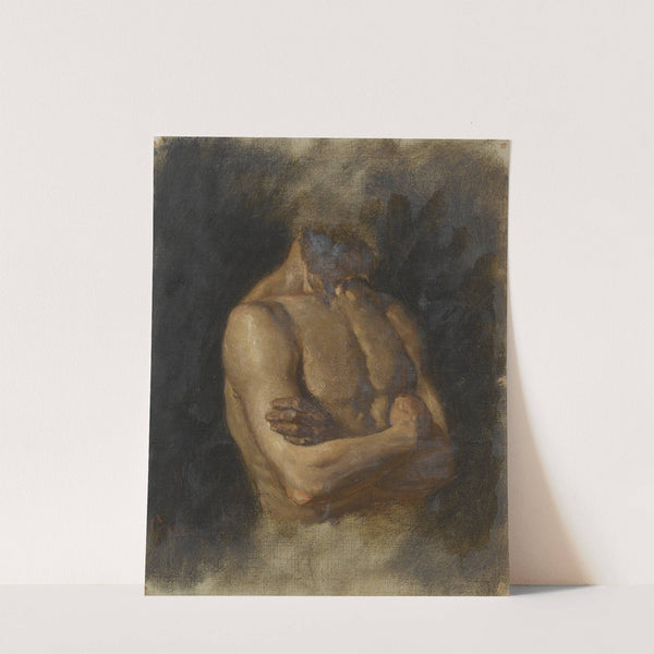 Nude Study by Gustaf Cederström