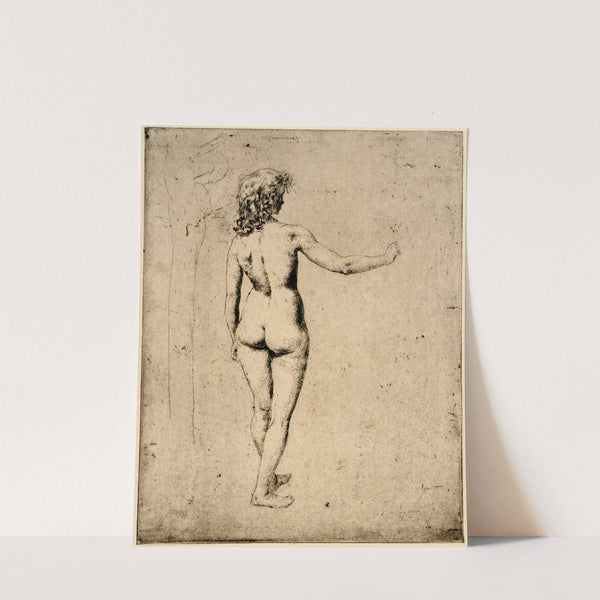 Nude Study (ca. 1887-1893) by Julian Alden Weir