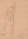 Nude Study for a Figure of an Italian in the Painting ‘The Upbringing of Sigismund Augustus’