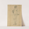 Nude study for figure of Botany (1896) by Kenyon Cox