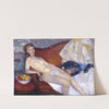 Nude with Apple by William James Glackens