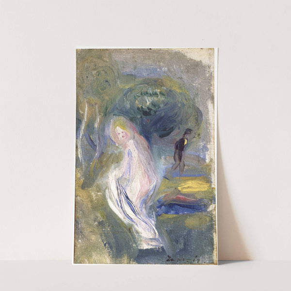 Nude with Figure in Background by Pierre-Auguste Renoir