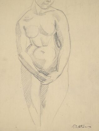 Nude with hands Crossed — size preview