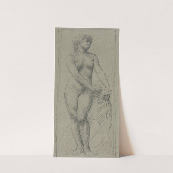 Nude Woman (c. 1853–1911) by Alphonse Legros