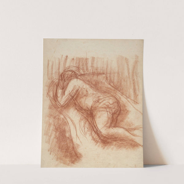 Nude woman lying (1911 - 1912) by Józef Pankiewicz