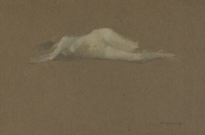 Nude Woman on Her Side