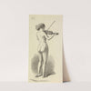Nude Woman playing the Violin by George Augustus Sala