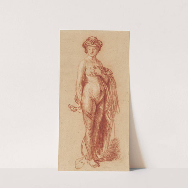 Nude Woman with a Snake by Rembrandt van Rijn