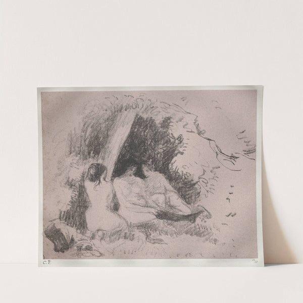 Nude Women (c. 1896) by Camille Pissarro