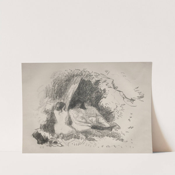 Nude Women (c. 1896) by Camille Pissarro