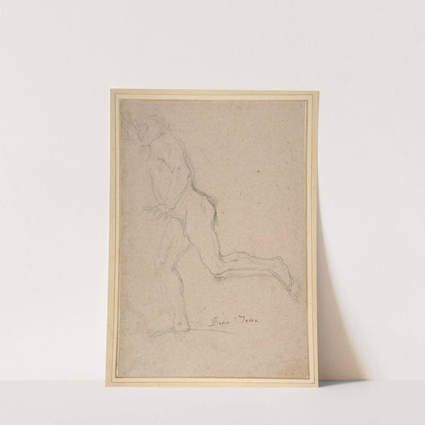 Nude Youth Running by Pietro Testa