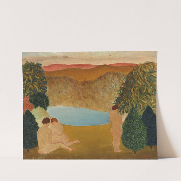 Nudes in Landscape by Arnold Friedman