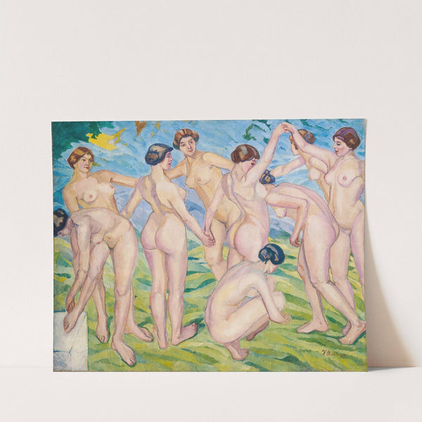 Nudes (Women Dancing in a Ring) by Francisco Iturrino