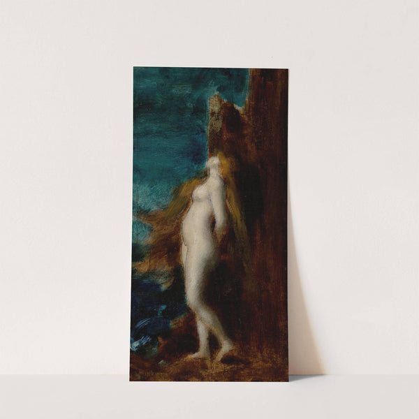 Nue avec cheveux longs by Jean-Jacques Henner