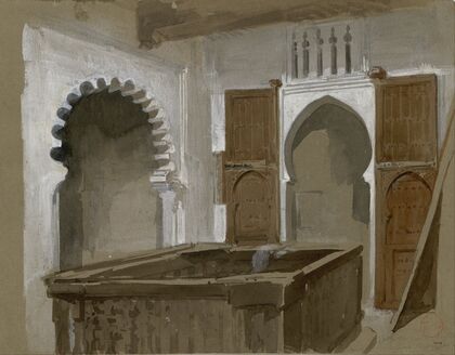 Nuestra casa en Tetuán (Our house in Tetouan) (1860)
