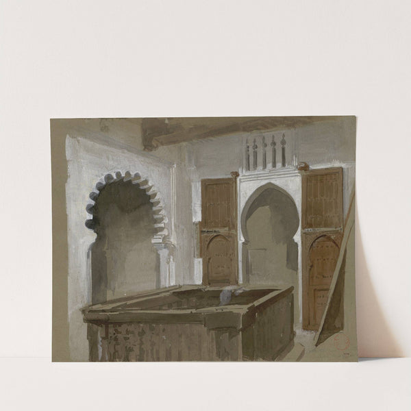 Nuestra casa en Tetuán (Our house in Tetouan) (1860) by Mariano Fortuny Marsal