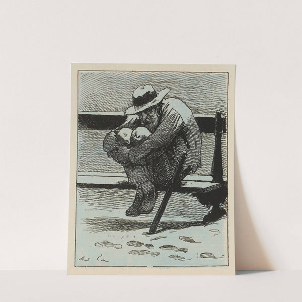 Nuit blanche (1878) by André Gill