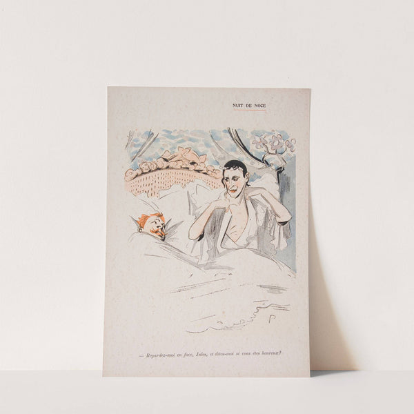 Nuit de noce (1902) by Hermann-Paul